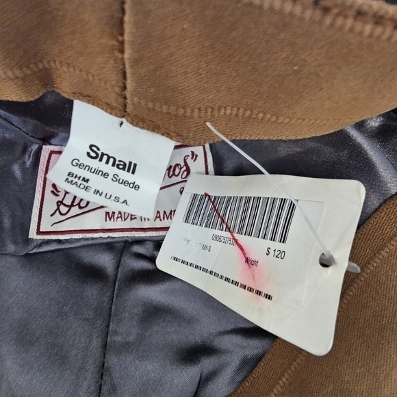 Goorin Bros Navy Blue Genuine Suede Flat Cap - Picture 4 of 8